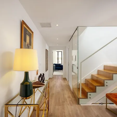 Stupendo-three Rooms-suite With Terrace -center -air Conditioning-free Park Apartment Lisbon